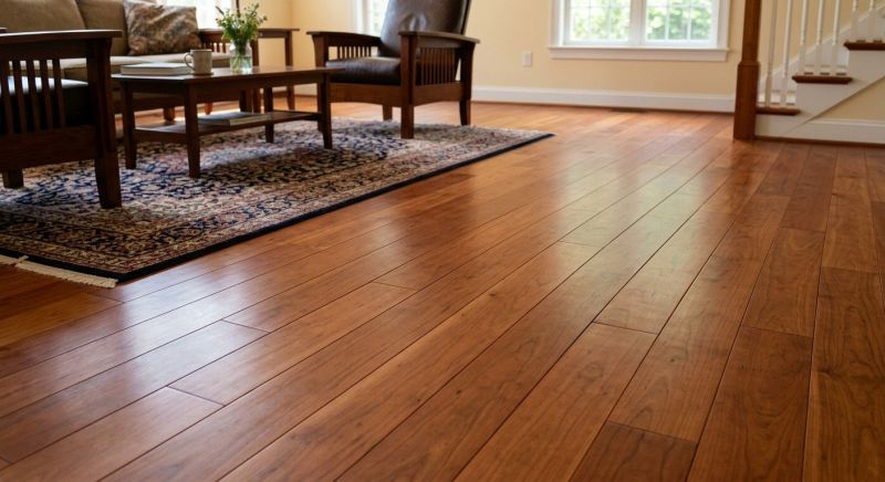 Cherry Floor Installation in Hanover, MD