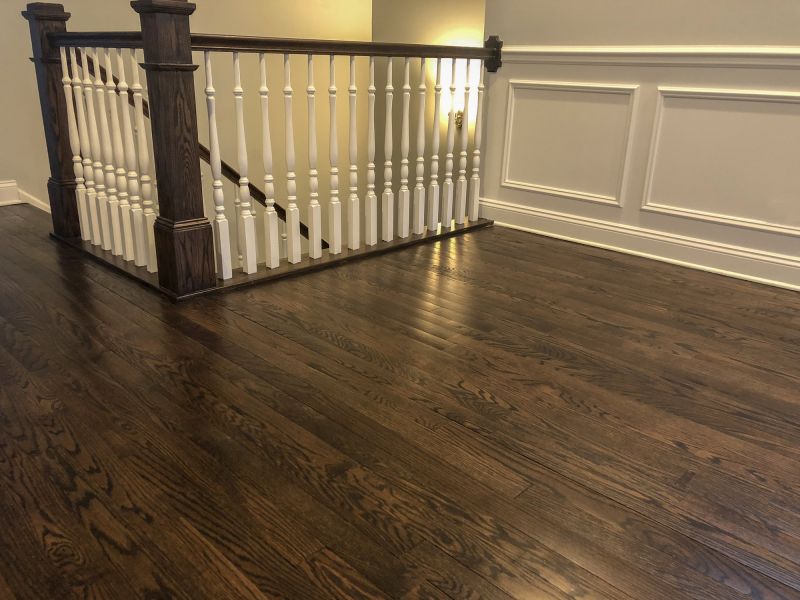 Dark Wood Floor Installation in Montgomery County, MD