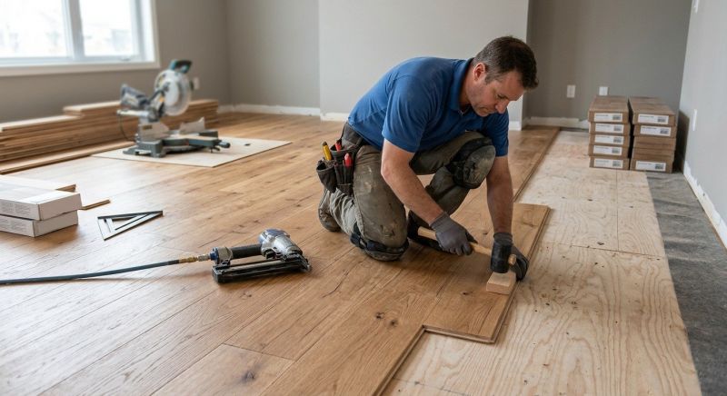 Finished Floor Installation in Montgomery County, MD