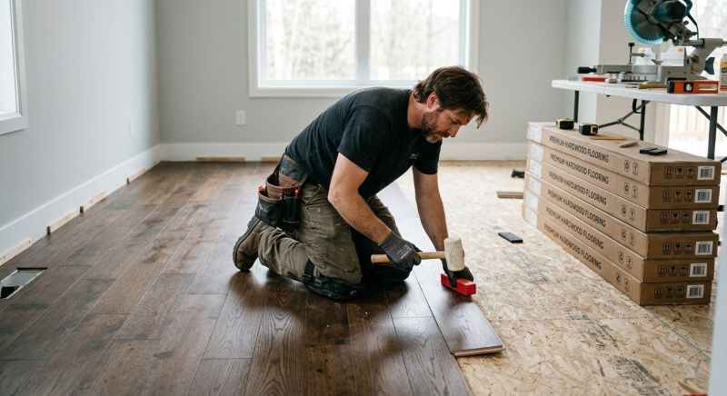 Hardwood Floor Installation in Ashburn, VA