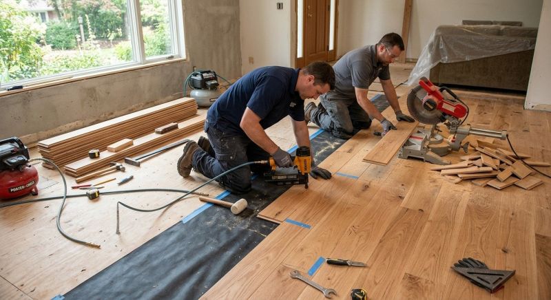 Hardwood Floor Installation in Elkridge, MD
