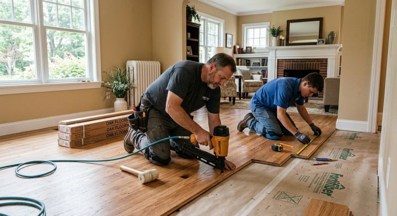 Hardwood Floor Installation in Gaithersburg, MD