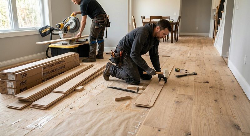 Hardwood Floor Installation in Hanover, MD