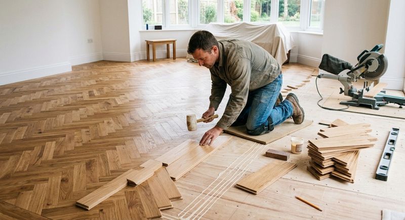 Hardwood Floor Installation in Potomac, MD