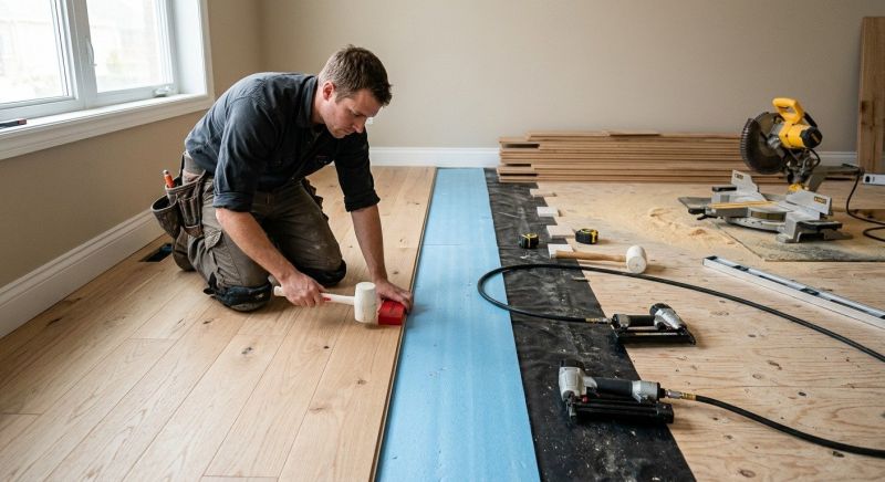 Hardwood Floor Installation in Takoma Park, MD