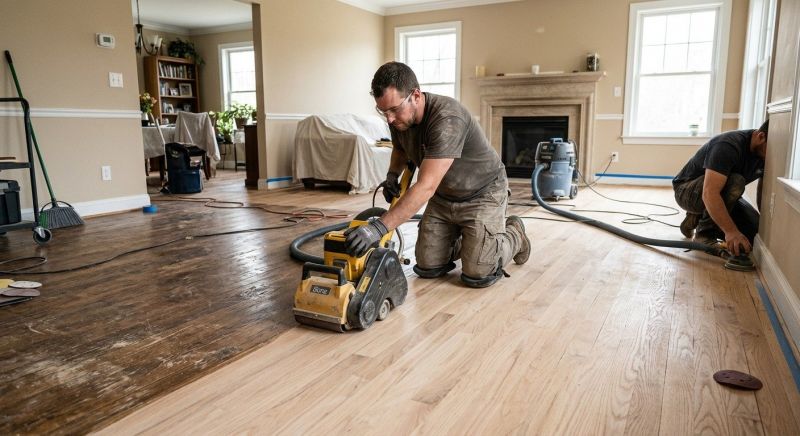 Hardwood Floor Renovation in Montgomery County, MD