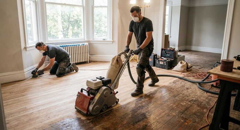 Hardwood Floor Renovation in Montgomery County, MD