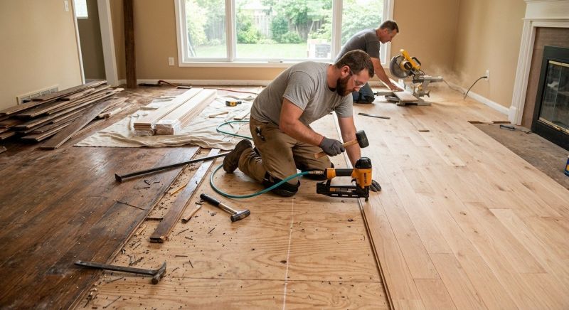 Hardwood Replacement in Halethorpe, MD