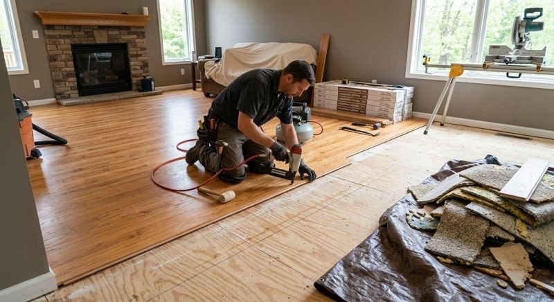 Hardwood Replacement in Mount Airy, MD