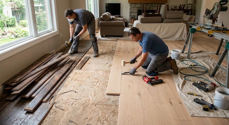 Hardwood Replacement in Temple Hills, MD