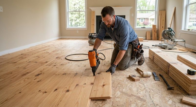 Maple Flooring Installation in Damascus, MD