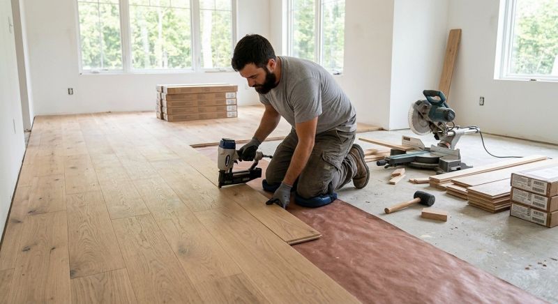 Oak Floor Installation in Fort Washington, MD