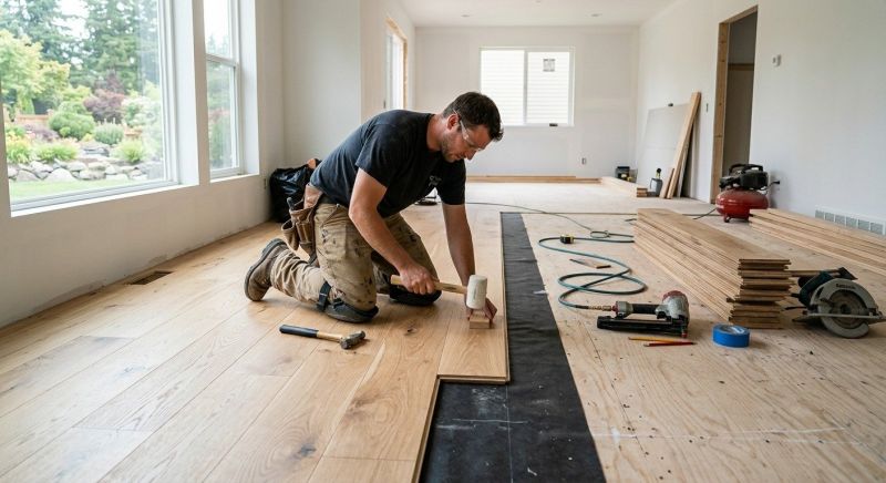 Oak Floor Installation in Gwynn Oak, MD