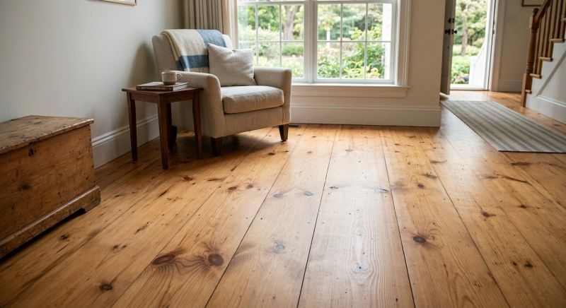 Pine Floor Installation in Montgomery County, MD