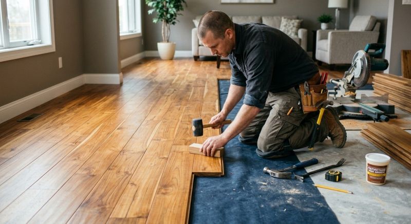 Teak Flooring Installation in Montgomery County, MD