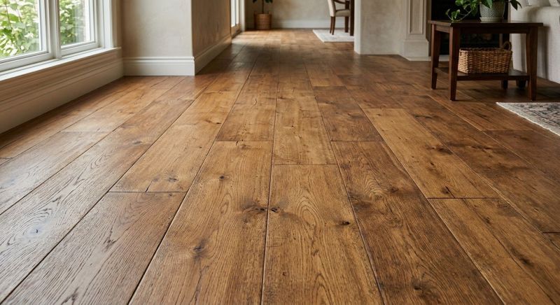 Wide Plank Floor Installation in Montgomery County, MD