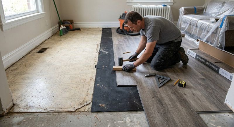 Wood Flooring Replacement in Halethorpe, MD